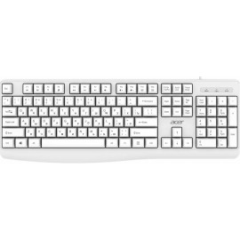 Клавиатура Acer OKW301 ZL.KBDCC.01B, USB, белый
