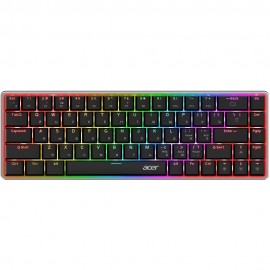 Клавиатура Acer OKW302 ZL.KBDCC.01C, USB, серебристый