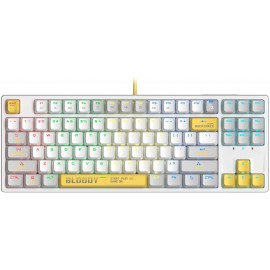 Клавиатура A4Tech Bloody S87 Energy White, белый