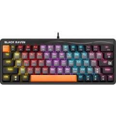 Клавиатура Defender Black Raven GK-417 черный 45413