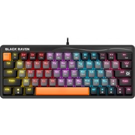 Клавиатура Defender Black Raven GK-417 черный 45413