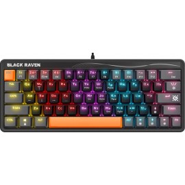 Клавиатура Defender Black Raven GK-417 черный 45414