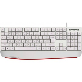 Клавиатура Defender ATOM HB-546, USB, белый 45547