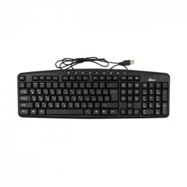 Клавиатура Ritmix RKB-121, USB, черный
