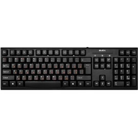 Клавиатура Sven KB-S300, USB, черный