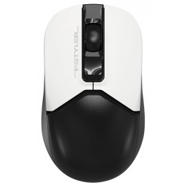 Мышь A4Tech Fstyler FB12, белый-черный