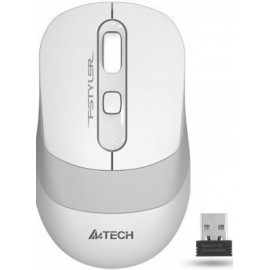 Мышь A4Tech FStyler FG10, белый-серый