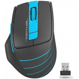Мышь A4Tech FStyler FG30, серый/синий