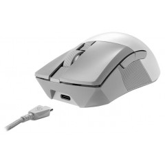 Мышь Asus P711 ROG Gladius III Wireless AimPoint Moonlight White (90MP02Y0-BMUA10)