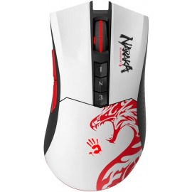 Мышь A4Tech Bloody R90 Plus Naraka, белый/рисунок