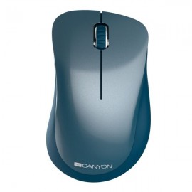 Мышь Canyon CNE-CMSW11BL, голубой