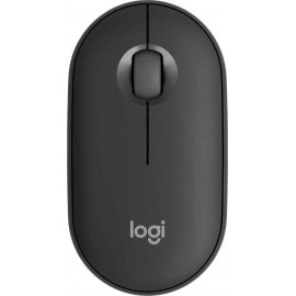 Мышь Logitech Pebble M350S Wireless, графитовый, 910-007015