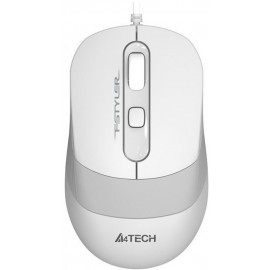Мышь A4Tech FStyler FM10S, белый/серый