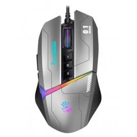 Мышь A4Tech Bloody W60 Max Gun, серый