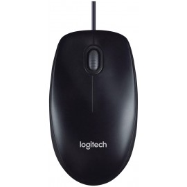 Мышь Logitech M90, черный, 910-001970