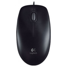Мышь Logitech B100, USB, черный