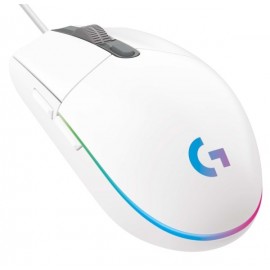 Мышь Logitech G102 Lightsync белый 910-005824