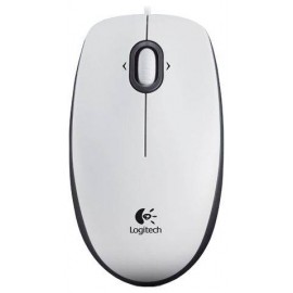 Мышь Logitech M100, USB, белый 910-006764