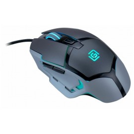 Мышь Oklick 915G Hellwish V2 черный/серебристый