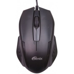Мышь Ritmix ROM-300, USB, черный