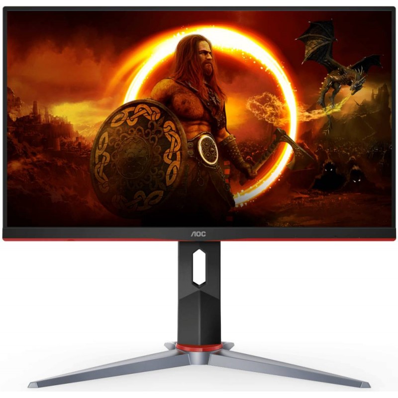 Монитор 23.8" AOC 24G2SP/BK, 1920x1080, IPS, 165Hz, Speakers (VGA, 2xHDMI, DP)