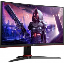 Монитор 23.6" AOC C24G2AE/BK, 1920x1080, VA, 165Hz, Speakers (VGA, HDMI, DP)
