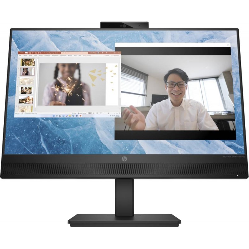 Монитор 23.8" HP M24m (678U5AA), 1920x1080, IPS, 75Hz, Speakers (HDMI, DP, USB Type-C)