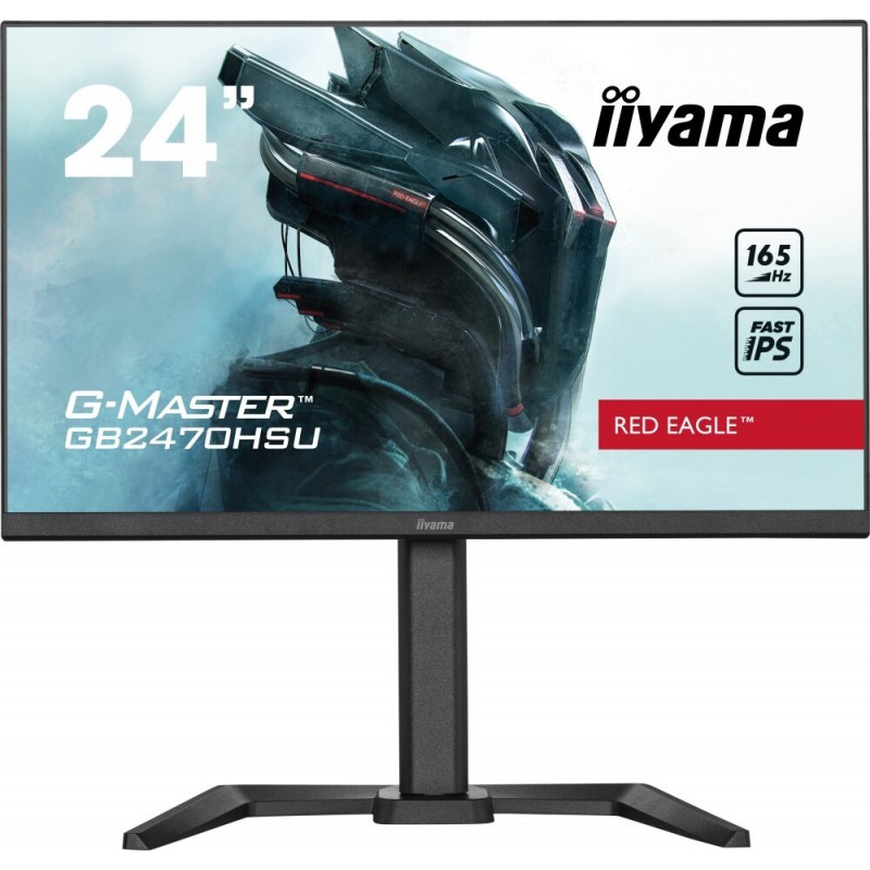 Монитор 24.5" Iiyama G-Master GB2470HSU-B5, 1920x1080, IPS, 165Hz, Speakers (HDMI, DP)