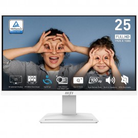 Монитор 24.5" MSI PRO MP253W, 1920x1080, IPS, 100Hz, Speakers (HDMI, DP, VGA) (9S6-3PC7CH-054)