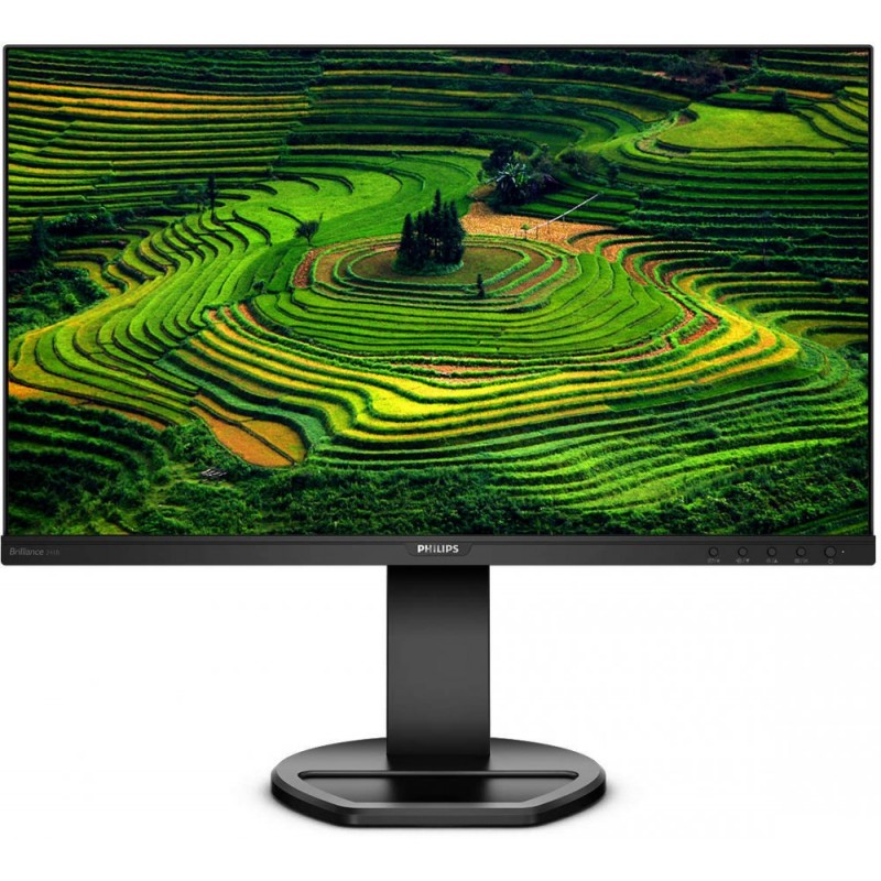 Монитор 23.8" Philips 241B8QJEB/00, 1920x1080, IPS (VGA, DVI, HDMI, DP)