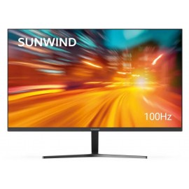Монитор 23.8" SunWind SM-24FI223 (SM24SB02), 1920x1080, IPS, 100Hz, Speakers (HDMI, DP, VGA)