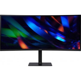 Монитор 34" Acer Nitro CZ342CURVbmiphuzx, 3440x1440, VA, 180Hz, Speakers (HDMI, DP, USB Type-C) (UM.CC2EE.V01)