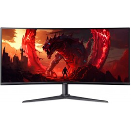 Монитор 34" Acer XZ340CUHbiiphx, 3440x1440, VA, 100Hz, Speakers (2xHDMI, DP) (UM.CX0EE.H01)