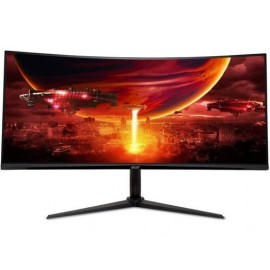Монитор 34" Acer XZ342CUV3bmiiphx, 3440x1440, VA, 180Hz, Speakers (2xHDMI, DP) (UM.CX2EE.305)