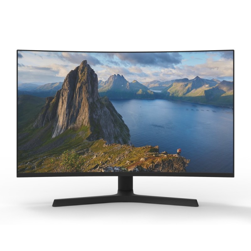 Монитор 27" Aiwa MD270G-Y Black, 1920x1080, VA, 165Hz, Speakers (2xHDMI, DP)