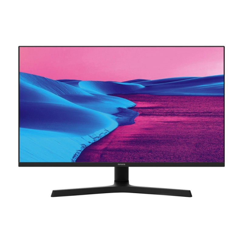 Монитор 27" Aiwa MZ270L-Y Black, 1920x1080, VA, 240Hz, Speakers (2xHDMI, DP)