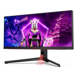 Монитор 34" AOC AG344UXM, 3440x1440, IPS, 170Hz, Speakers (2xHDMI, DP, USB Type-C)