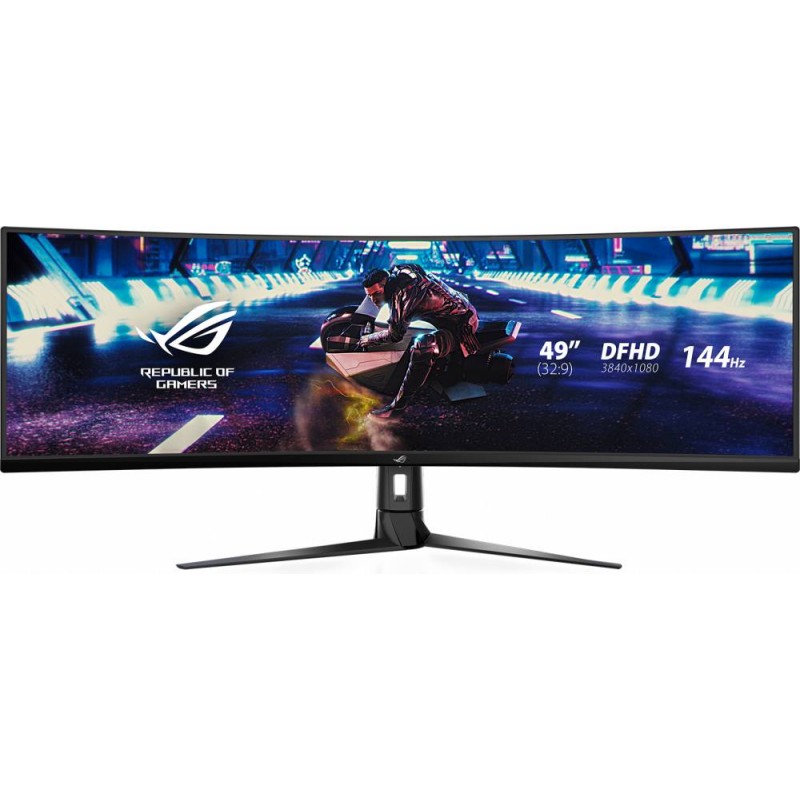 Монитор 49" Asus XG49VQ, 3840x1080, VA, 144Hz, Speakers (HDMI, DP)