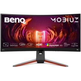 Монитор 34" Benq EX3410R, 3440x1440, IPS, 144Hz, Speakers (2xHDMI, DP)