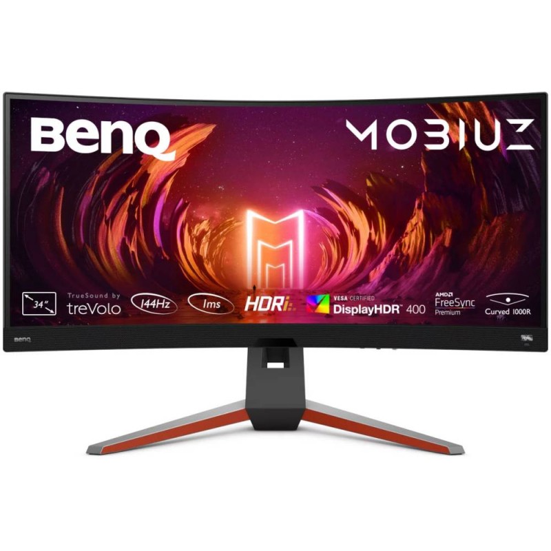 Монитор 34" Benq EX3410R, 3440x1440, IPS, 144Hz, Speakers (2xHDMI, DP)