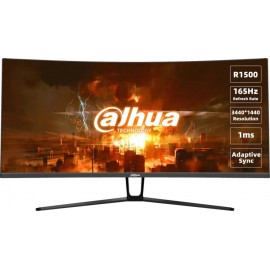 Монитор 34" Dahua DHI-LM34-E330C, 3440x1440, VA, 165Hz (2xHDMI, DP)