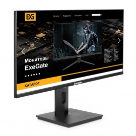 Монитор 27" ExeGate Combat EG2707A EX295595RUS, 2560x1440, IPS, 165Hz, Speakers (2xHDMI, DP)