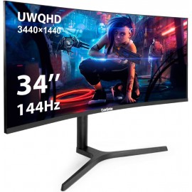 Монитор 34" ExeGate Combat EC3407TA EX296284RUS, 3440x1440, VA, 144Hz (2xHDMI, 2xDP)