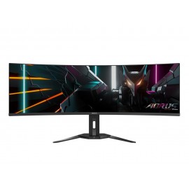 Монитор 49" Gigabyte Aorus CO49DQ, 5120x1440, OLED, 144Hz, Speakers (2xHDMI, DP, USB Type-C)