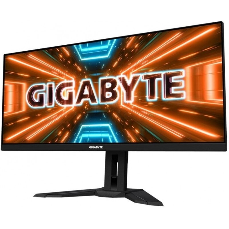 Монитор 34" Gigabyte M34WQ, 3440x1440, IPS, 144Hz, Speakers (HDMI, DP, USB Type-C)