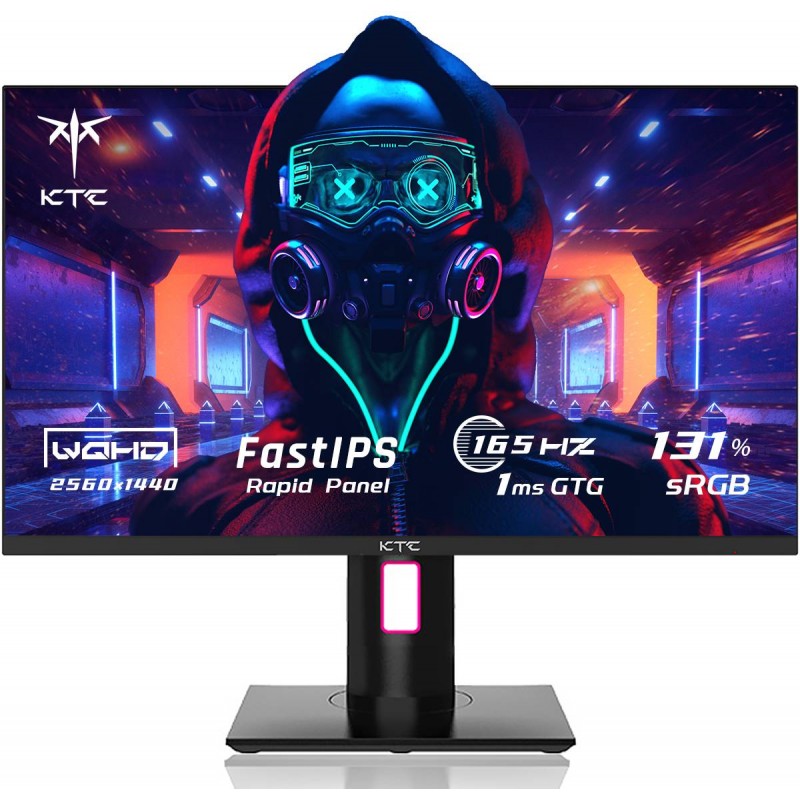 Монитор 27" KTC H27T22 Black, 2560x1440, IPS, 165Hz (2xHDMI, 2xDP)