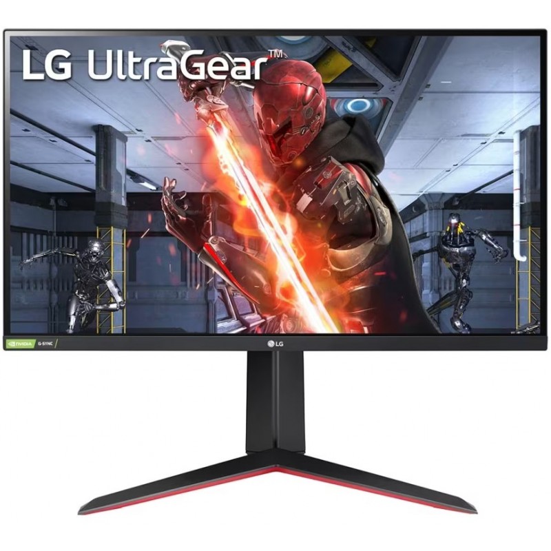 Монитор 27" LG 27GN65R-B, 1920x1080, IPS, 144Hz (HDMI, DP)