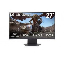 Монитор 27" LG 27GS60QC-B, 2560x1440, VA, 180Hz (2xHDMI, DP)