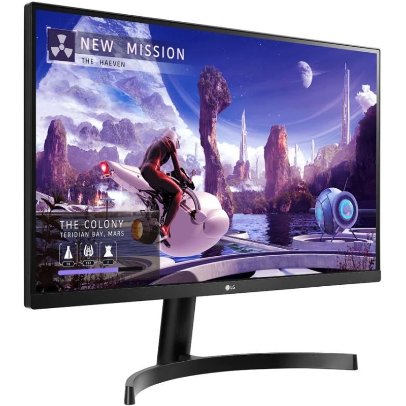 Монитор 27" LG 27QN600-B, 2560x1440, IPS, 75Hz (HDMI, DP)
