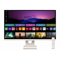 Монитор 27" LG MyView Smart Monitor 27SR50F-W, 1920x1080, IPS, 60Hz, Speakers (2xHDMI)